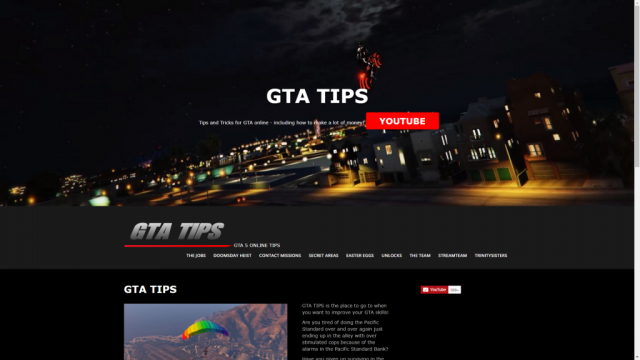Tips for Grand Theft Auto V